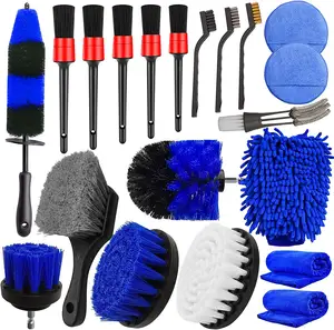 Car Cleaning Tool 20pcs Car Wash Kit Car Cleaning Kit Factory Sales Detailing Brush Kit