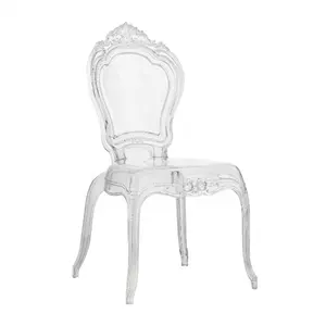 Modern Transparent Acrylic Plastic Dining Chair