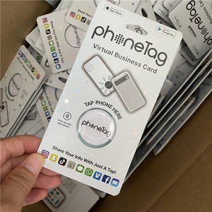 Tùy Chỉnh Bao Bì Bao Bì Thẻ Epoxy <span class=keywords><strong>Nfc</strong></span> Để Chia Sẻ Phương Tiện Truyền Thông Xã Hội - Product Image 4