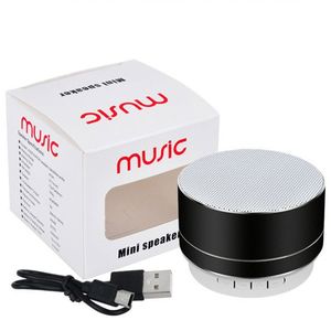 Outdoor Subwoofer Mini Portable A10 <b>Wireless</b> <b>Speaker</b> With Led Flashing Colorful Metal Bass <b>Speaker</b> for Mobile Phone - Product Image 6