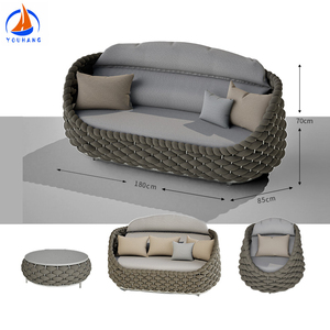 Foshan <span class=keywords><strong>6</strong></span> <span class=keywords><strong>personnes</strong></span> sièges mobilier d'extérieur <span class=keywords><strong>jardin</strong></span> 5 pièces ensemble 2024 nordique moderne étanche mobilier d'extérieur - Product Image 5