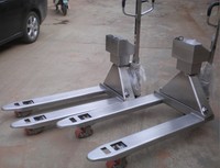 Timbangan Pallet Digital Elektronik Tahan Air Berkualitas Tinggi 2t 3t Timbangan Forklift Genggam dengan Printer Visibilitas Tinggi OEM ODM