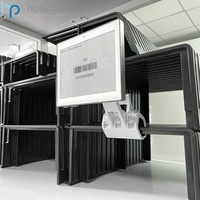 Porte-étiquettes et porte-étiquettes électroniques (ESL) en PVC transparent personnalisés Hiplastics, installation facile, taille personnalisée pratique pour les supermarchés