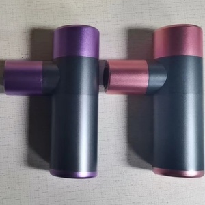 Mini Pistola de Masaje, Masajeador Muscular Vibratorio, Dispositivo de Masaje Inalámbrico de Aleación de Aluminio con 4 Cabezales - Product Image 2