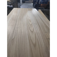 Panneau de bois massif en Paulownia 100% naturel de qualité AA, 4x8, 12mm, 18mm, avec bords collés, pour meubles, dessus de table et artisanat