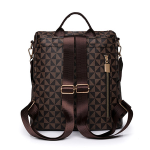 Nuovo <span class=keywords><strong>Zaino</strong></span> da Viaggio Vintage 2025 Impermeabile e Resistente con Chiusura a Cerniera, Grande Capacità, Stampa Testurizzata, per Commercio Transfrontaliero - Product Image 5