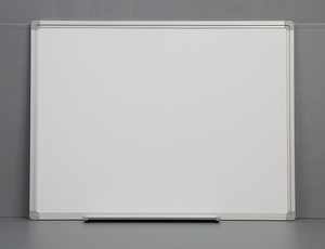 Esquinas de montaje ocultas marco de aluminio acero lacado pizarra magnética borrado en seco pizarra de escritura personalizada pizarra blanca - Product Image 2