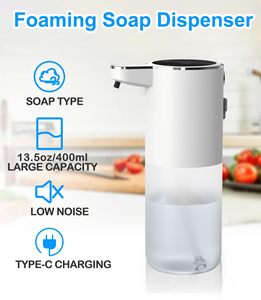 Tự Động Xà Phòng Dispenser Chất Lỏng Xà Phòng Dispenser Treo Tường Nhà Vệ Sinh Cảm Biến Bọt Chất Lỏng Phun <span class=keywords><strong>Touchless</strong></span> Tay Xà Phòng Máy Rút - Product Image 5