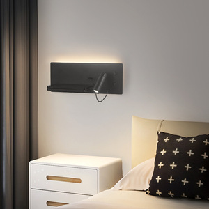 Chambre d'amis port de charge USB LED lampe de lecture de chevet Led Wall Washer Light <span class=keywords><strong>Design</strong></span> Wall Decor Light For Bedroom Hotel - Product Image 3