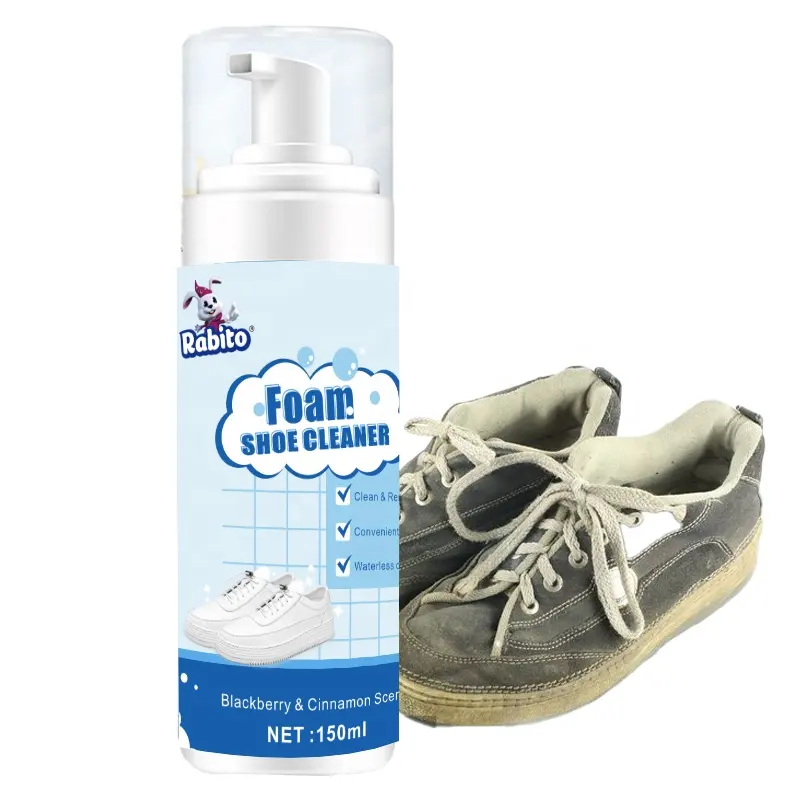 Whiten Shoes Cleaning Detergent Sneaker Shoe Leather Shoe Foam Cleaner Spray