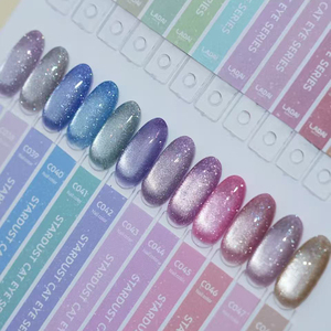 Ensemble de vernis à ongles gel magnétique effet œil de chat 24 couleurs, à retirer par trempage, gel UV LED, longue tenue, brillant, manucure, pédicure, salon, nail art - Product Image 2