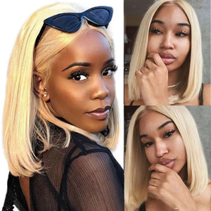 Peluca de Cabello Humano Indio Virgen, Estilo Bob Largo con Frente de Encaje, Color 613, Ondulado Profundo, Ondulado Natural, Sin Pegamento, Transparente, para Encaje, Densidad 130%-150% - Product Image 4