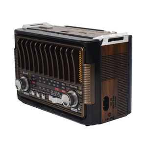 Quà Tặng Nhỏ Tiếp Nhận Tốt Nhất AM/<span class=keywords><strong>FM</strong></span>/SW 3 Ban Nhạc Đài Phát Thanh Di Động Với USB/TF Âm Nhạc Máy Nghe Nhạc Retro Đài Phát Thanh Cho Home & Ngoài Trời - Product Image 4