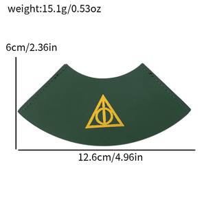 Marcapáginas de Cuero PU con Bordes Cosidos, Diseño de <span class=keywords><strong>Harry</strong></span> <span class=keywords><strong>Potter</strong></span>, Reliquias de la Muerte y Plataforma Nueve y Tres Cuartos - Product Image 6