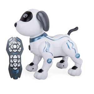 Robot chien acrobatique programmable en plastique électrique LENO, jouet pour enfants avec télécommande, fonction de suivi intelligent pour garçons et filles - Product Image 4