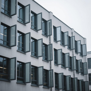 Cửa sổ Hợp kim nhôm cửa sổ kính hai lớp chống gỉ an ninh cho gác xép đô thị - Product Image 3