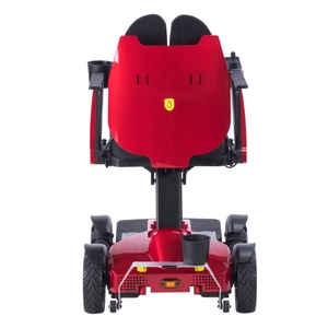 Silla de Ruedas Eléctrica Plegable con Respaldo Ergonómico, Batería de Litio, Altura Ajustable y Controlador LCD - Product Image 4