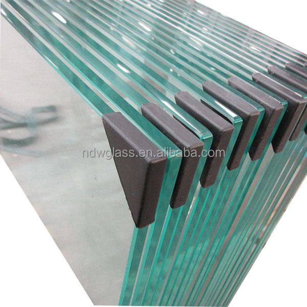 Transparent 3mm 4mm 5mm 6mm 8mm 10mm 12mm Tempered Glass for Building Window and Shower Room