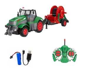 DWI Dowellin 1/24 camión <span class=keywords><strong>profesional</strong></span> <span class=keywords><strong>RC</strong></span> modelo 4 canales <span class=keywords><strong>RC</strong></span> tractor agrícola 27Hz camión agrícola con luz - Product Image 6