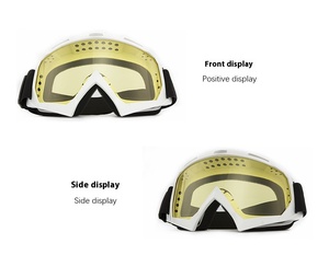 Lunettes de cyclisme unisexes SMR SMR-HB-010 à monture intégrale en TPU pour moto tout-terrain et ski, protection contre le vent - Product Image 2