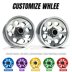 ล้อแม็กซ์ CNC ขัดเงาพิเศษ SPEED MEGA แบบฟอร์จ 8 รู สำหรับรถกระบะ SUV รุ่นอัพเกรดสำหรับงานหนัก - Product Image 2