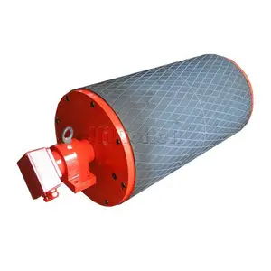 Rubber /Ceramic Lagging Belt Conveyor Drive Pulley