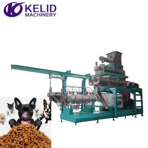Dispositivo de comida seca para mascotas, máquina de comida para perros de gran capacidad, secadora, correa de 1,2 m de ancho