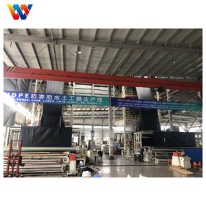 Bâche imperméable bleue de 0.5mm, doublure de culture d'algues d'étang de crevettes, géomembrane HDPE, GRI-GM13 ASTM - Product Image 6