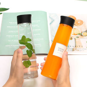 Empty 300ml 420ml Hot Sale <strong>Pet</strong> Beverage Packaging Drinking Plastic Juice Bottle Refillable Bottles - Product Image 1
