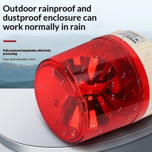 Feux de signalisation rotatifs Maidsail LTE-1181J, son et lumière d'alarme, <span class=keywords><strong>ampoule</strong></span> halogène 23W, 12-380V, 3000 Lm, garantie 1 an - Product Image 5