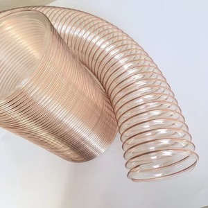 Tuyau en PU léger anti-âge avec armature en fil d'acier, flexible, en polyuréthane, haute pression, pour conduite d'air extérieure, résistant aux intempéries, pour irrigation - Product Image 2