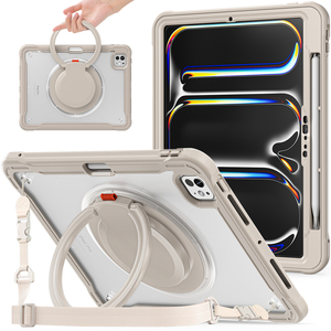 Custodia Smart Cover Pieghevole in TPU con Retro Trasparente per <span class=keywords><strong>Apple</strong></span> <span class=keywords><strong>iPad</strong></span> <span class=keywords><strong>Pro</strong></span> <span class=keywords><strong>11</strong></span> M4 2024 con Porta Penna per <span class=keywords><strong>iPad</strong></span> <span class=keywords><strong>Pro</strong></span> <span class=keywords><strong>11</strong></span> - Product Image 1