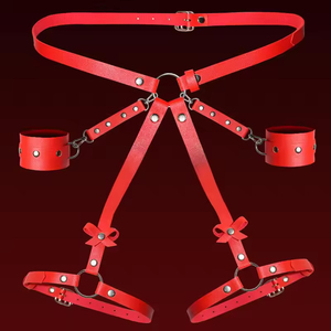 Juguetes Sexuales SM para Parejas, Artículos Eróticos Alternativos, Set de Bondage, Esposas, Arnés de Bondage BDSM, Lencería - Product Image 3