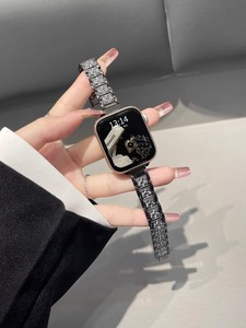Correa de Reloj de Metal con Diamantes de Lujo Upro para Relojes Apple, Series 11, 10, 9, 8, 7, para Mujer - Product Image 4