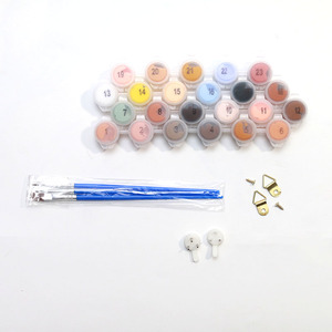 Kit de Pintura por Números de Mariposa Pintada a Mano, Pintura al Óleo de <span class=keywords><strong>Insectos</strong></span> por Número para Decoración del Hogar y Sala de Estar - Product Image 4