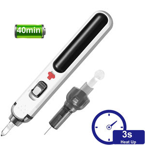 <span class=keywords><strong>Soldador</strong></span> Portátil, Calentamiento en 3 Segundos, Batería Recargable <span class=keywords><strong>de</strong></span> Iones <span class=keywords><strong>de</strong></span> Litio, Luz LED, Pluma <span class=keywords><strong>de</strong></span> Soldadura Inalámbrica <span class=keywords><strong>de</strong></span> Calentamiento Rápido - Product Image 2
