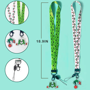 Cordón Tejido Personalizado con 4 Diseños Chi Eta Phi Griegos, para Aviación Cessna, con Hebilla, para Tarjetas de Identificación, Color Morado, con Gancho de Seda - Product Image 3