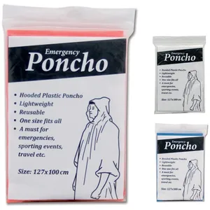 Poncho con cappuccio personalizzato per merchandising - Product Image 1