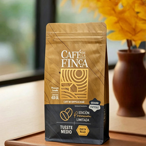Paquete de Granos de Café Premium, Bolsa con Cierre Hermético a Prueba de Humedad, Bolsa de Café de 1 kg con Fondo Plano, Válvula y Cierre Reutilizable - Product Image 2