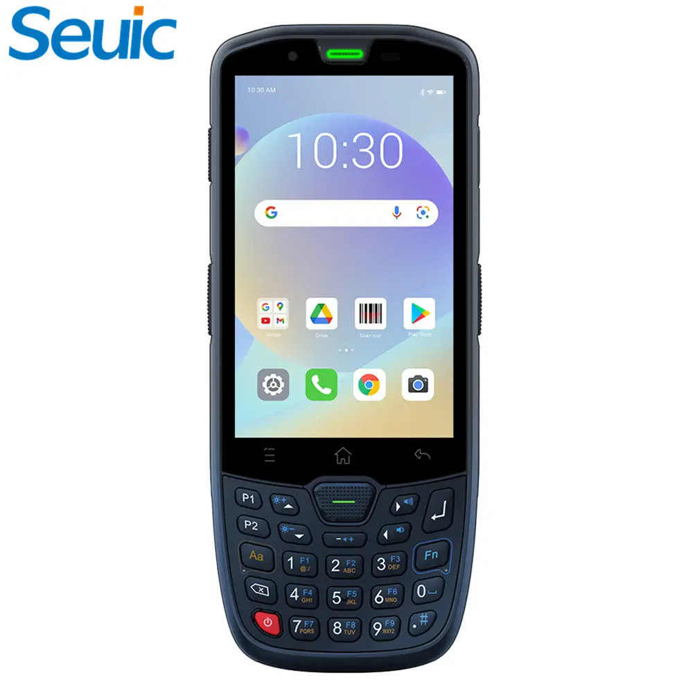 SEUIC 자동 ID Q9 4 ''휴대용 모바일 컴퓨터 8 코어 Android 10 2D QR Pda 바코드 스캐너