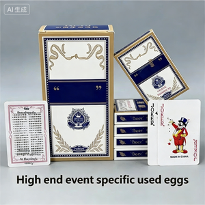 Naipes de Papel Importado, Anti-Falsificación, Impermeables, con Logotipo Personalizado, Naipes Especializados, Iniciación Electrónica - Product Image 6