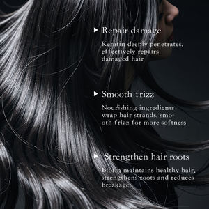 KORMESIC 265ml Champú Capilar con Biotina y Queratina de Marca Privada, Nutritivo, Reparador, Anticaspa, Antifrizz, para Cabello Dañado - Product Image 4