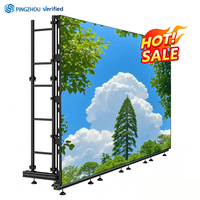 Pantallas LED Móviles de Alquiler para Video Wall, Gabinete de 500x500mm, Color Completo P3.91 P4.81, para Escenarios, Conciertos, Eventos, Bodas, Iglesias, IP65