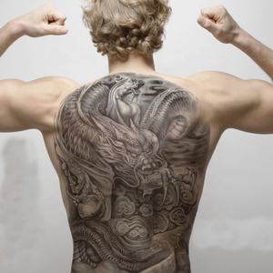 <span class=keywords><strong>Tatuajes</strong></span> Temporales Grandes <span class=keywords><strong>de</strong></span> Moda <span class=keywords><strong>para</strong></span> la Espalda Completa, 34*48cm, <span class=keywords><strong>Tatuajes</strong></span> <span class=keywords><strong>de</strong></span> Transferencia - Product Image 2