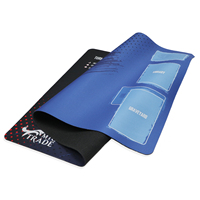 Tapis de jeu personnalisé en néoprène, avec support antidérapant en caoutchouc, sublimation couleur intégrale, tapis de souris étanche à motif de dessin animé, tapis de bureau imprimé sur mesure