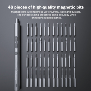Juego de Destornilladores Magnéticos de Precisión 50 en 1, Kit de Destornillador de Litio Recargable Inalámbrico con Luz LED para Reparación de Teléfonos y Computadoras Portátiles - Product Image 4