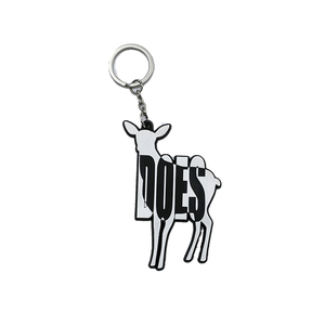 Wholesale Cartoon <b>Anime</b> Cute Kawaii Silicone PVC Deer <b>Keychain</b> Light <b>Keychain</b> Animal Shape 3d Animal Key Chain - Product Image 2