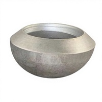 Capuchon de tuyau à souder bout à bout Hui Shang ASME B16.9 en acier inoxydable 304/316L poli, haute pression, résistant à la corrosion, pour l'huile et le gaz