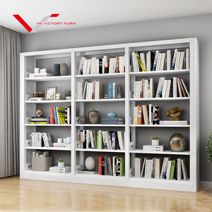 Estantería de Metal de doble cara con diseño de China para libros, estantería moderna para libros, biblioteca Industrial - Product Image 4