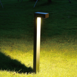 Lampu Taman LED Bollard 5W 10W Bodi Aluminium Luar Ruangan Dekoratif Lampu Lanskap Halaman dengan Peringkat IP54 - Product Image 1